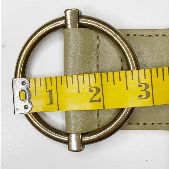 Talbots Woven Braided Leather Wide Belt M - Picture 10 of 10